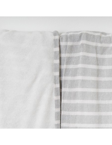 Pack Toalla Pareo + Bolso Raya algodón