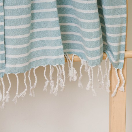 Pack Toalla Pareo + Bolso Raya algodón