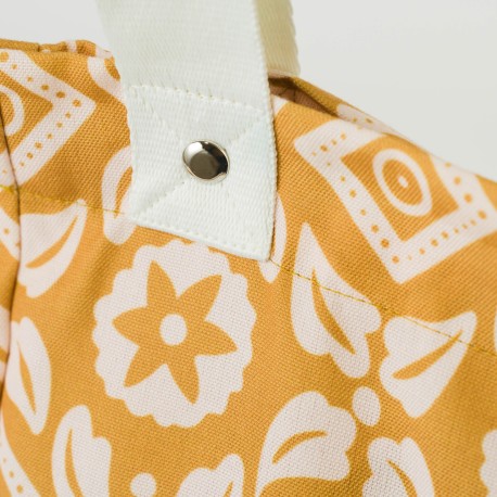 Bolsa loneta Eugenia ocre