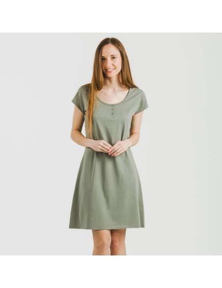 Blusón algodón liso