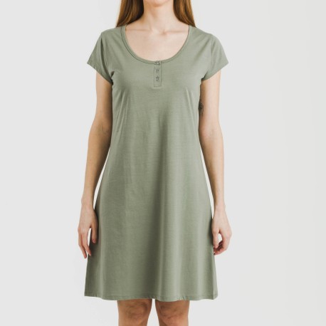 Blusón algodón liso