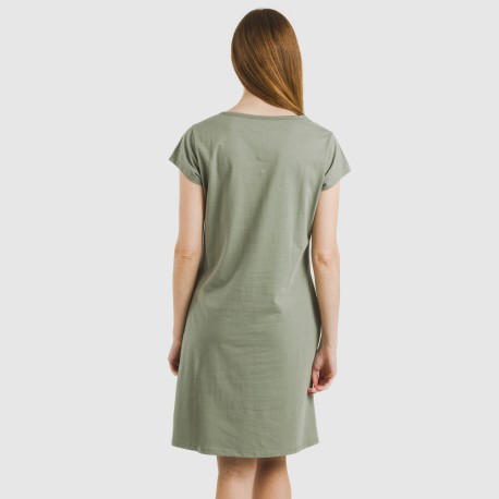 Blusón algodón liso