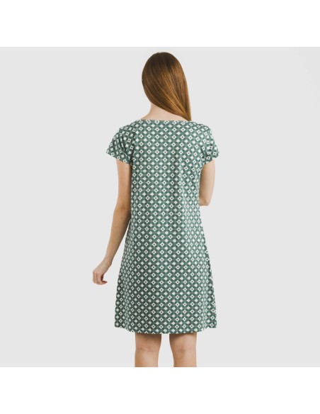 Blusón algodón Narciso indigo