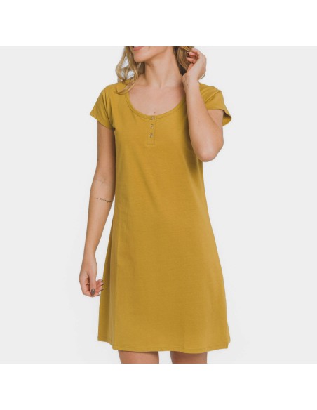 Blusón algodón liso Blusón algodón liso