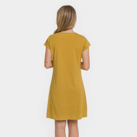 Blusón algodón liso