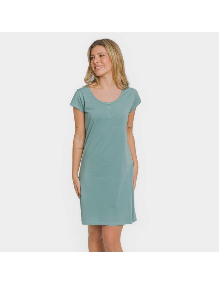 Blusón algodón liso Blusón algodón liso