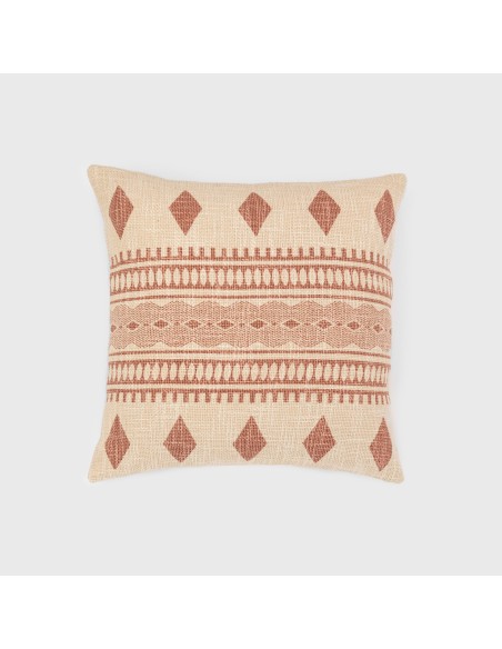 Cojín cuadrante algodón Fauno topo 45x45  - funda + relleno Cojín cuadrante algodón Fauno topo 45x45  - funda + relleno