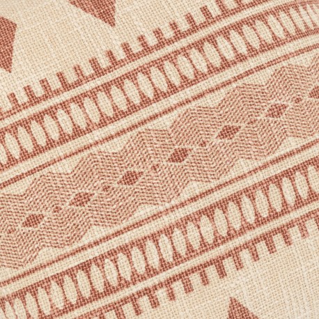 Cojín cuadrante algodón Fauno topo 45x45  - funda + relleno