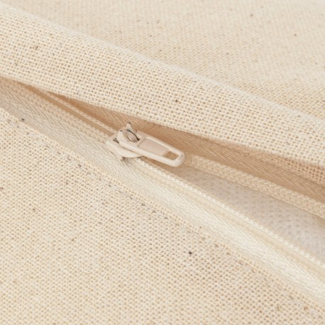 Cojín cuadrante algodón Fauno topo 45x45  - funda + relleno