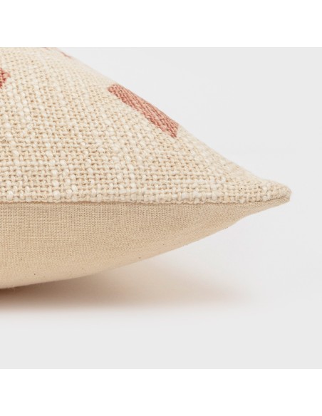 Cojín cuadrante algodón Fauno topo 45x45  - funda + relleno Cojín cuadrante algodón Fauno topo 45x45  - funda + relleno