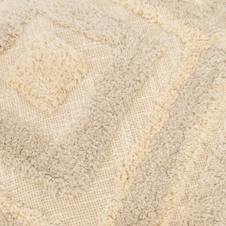 Cojín cuadrante algodón Basel 45x45 - funda + relleno