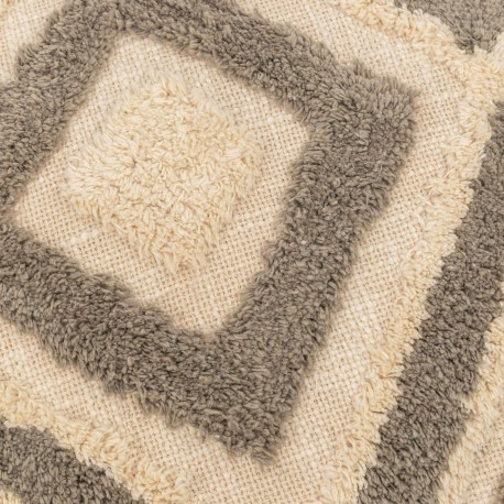 Cojín cuadrante algodón Basel 45x45 - funda + relleno