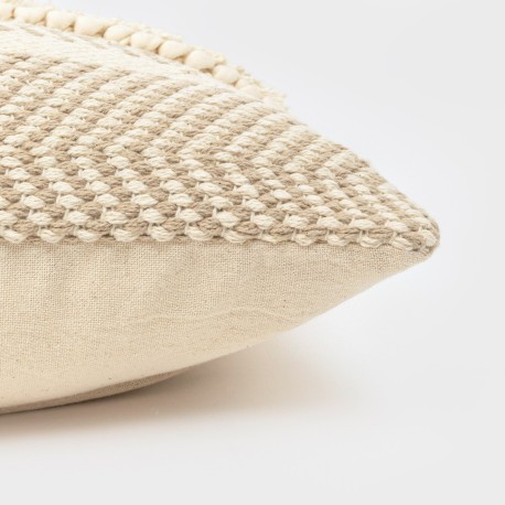 Cojín cuadrante algodón Danke 45x45 - funda + relleno