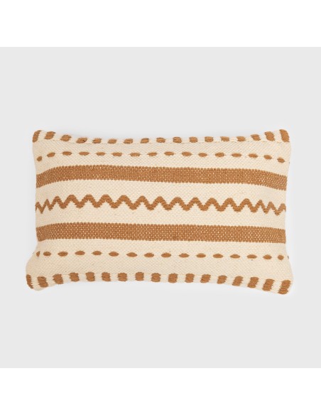 Cojín rectangular algodón Leito 30x50 - funda + relleno Cojín rectangular algodón Leito 30x50 - funda + relleno