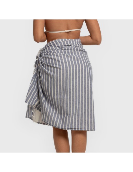 Pack Toalla Pareo + Bolso Raya algodón Pack Toalla Pareo + Bolso Raya algodón