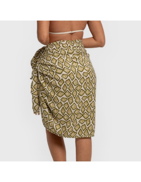 Pack Toalla Pareo + Bolso Liuvia verde caceria