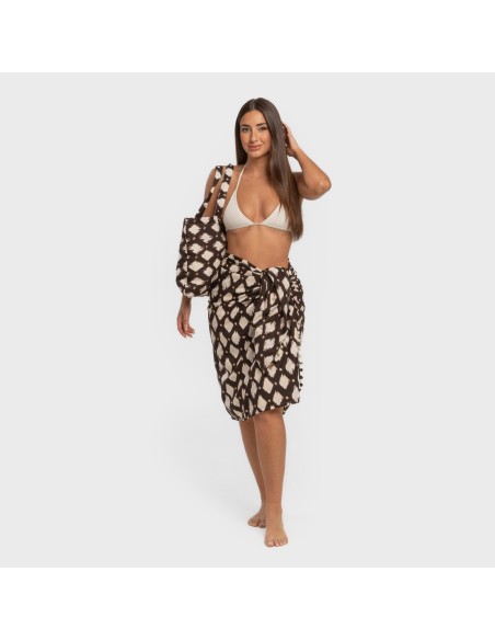 Pack Toalla Pareo + Bolso Orlando negro