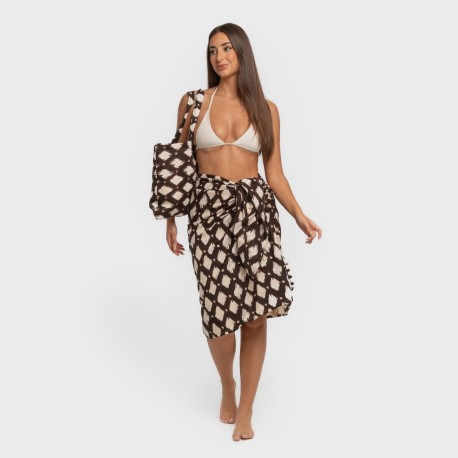 Pack Toalla Pareo + Bolso Orlando negro