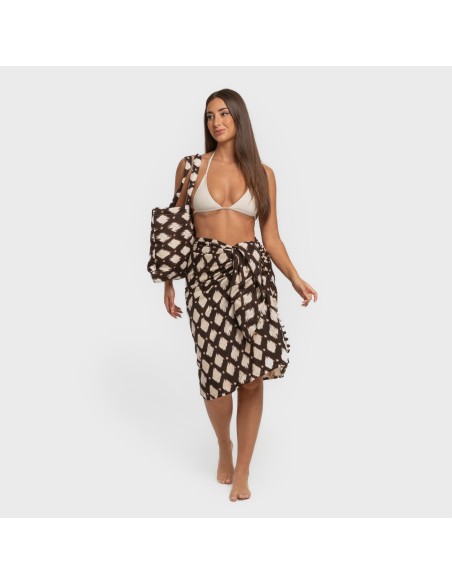 Pack Toalla Pareo + Bolso Orlando negro