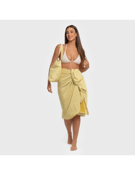 Pack Toalla Pareo + Bolso Clau lima