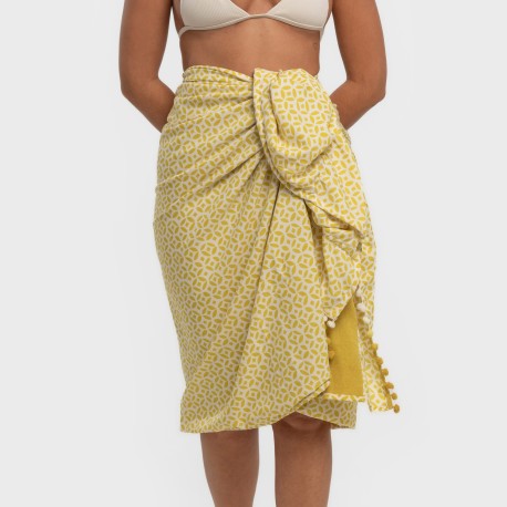 Pack Toalla Pareo + Bolso Clau lima