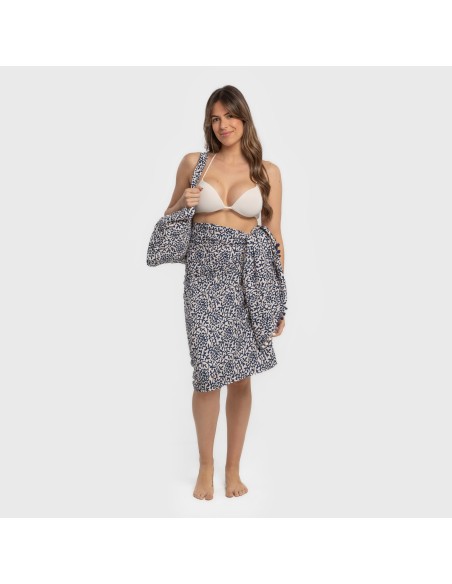 Pack Toalla Pareo + Bolso Aladero azul Pack Toalla Pareo + Bolso Aladero azul