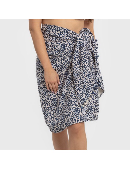 Pack Toalla Pareo + Bolso Aladero azul Pack Toalla Pareo + Bolso Aladero azul