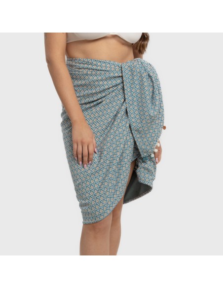 Pack Toalla Pareo + Bolso Dulcinea agua marina