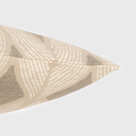 Cojín rectangular antimanchas 30x50 Cabot liso - funda + relleno