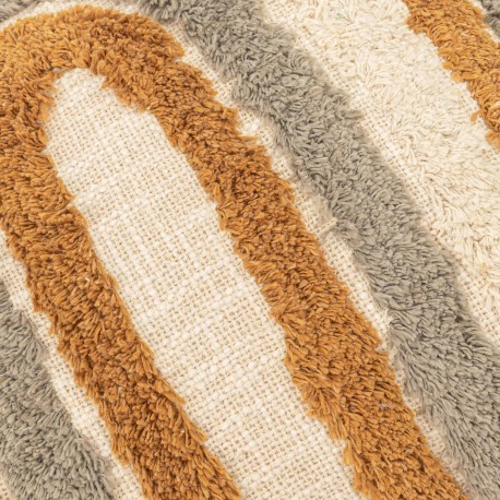 Cojín cuadrante algodón Drus 45x45 - funda + relleno