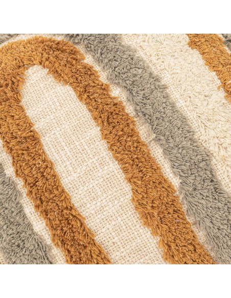 Cojín cuadrante algodón Drus 45x45 - funda + relleno