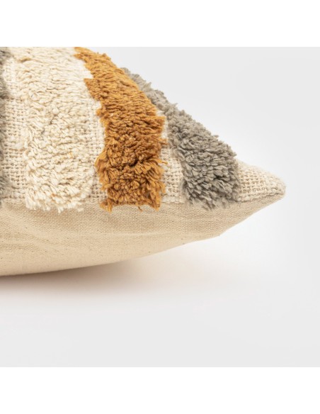 Cojín cuadrante algodón Drus 45x45 - funda + relleno