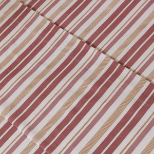 Juego de sábanas Raya Calendula rosa 2