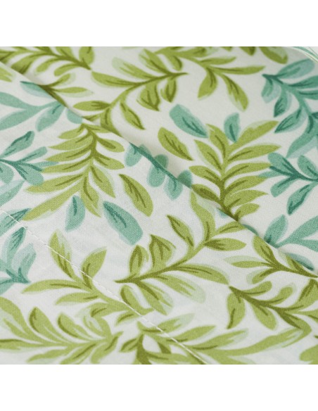 Juego de sábanas algodón percal Zafra verde