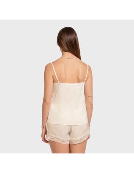 Pijama tirantes mujer satén Friday liso