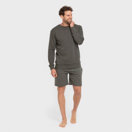 Pantalón corto básico deportivo hombre liso