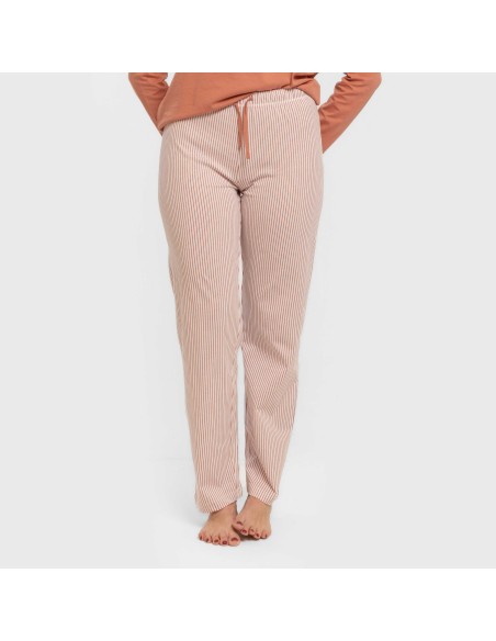 Pijama largo algodón Raya Mozarabe caldera Pijama largo algodón Raya Mozarabe caldera