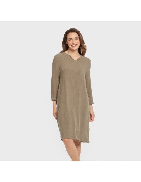 Camisola lino mujer lisa