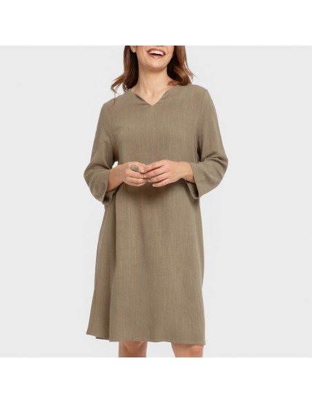 Camisola lino mujer lisa