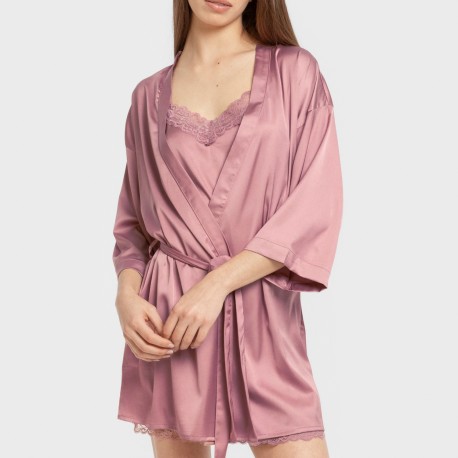 Bata corta mujer satén Friday liso