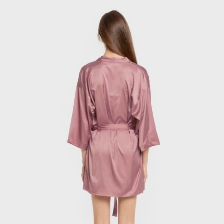 Bata corta mujer satén Friday liso