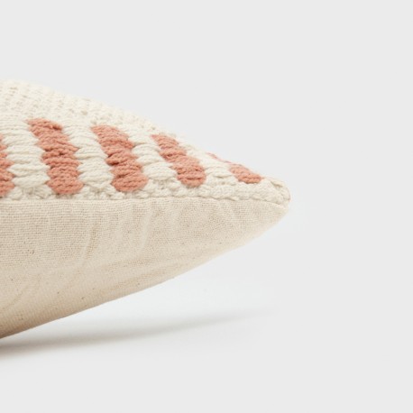 Cojín cuadrante algodón Leito 45x45 - funda + relleno