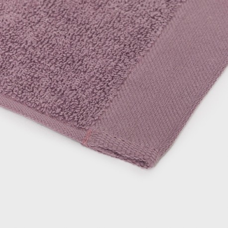 Toalla de baño 400gr Doble rizo morada