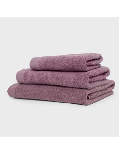 Toalla de baño 400gr Doble rizo morada Toalla de baño 400gr Doble rizo morada