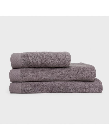 Toalla de baño 400gr Doble rizo gris marengo Toalla de baño 400gr Doble rizo gris marengo