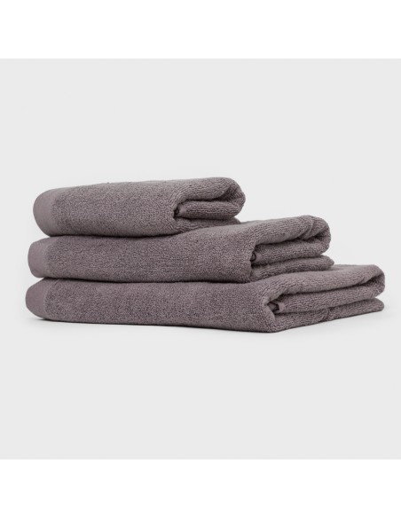 Toalla de baño 400gr Doble rizo gris marengo Toalla de baño 400gr Doble rizo gris marengo