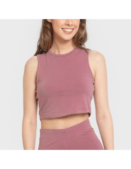 Top tirantes algodón deportivo liso