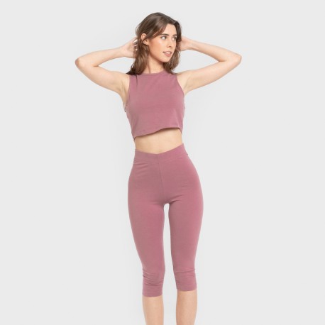 Top tirantes algodón deportivo liso