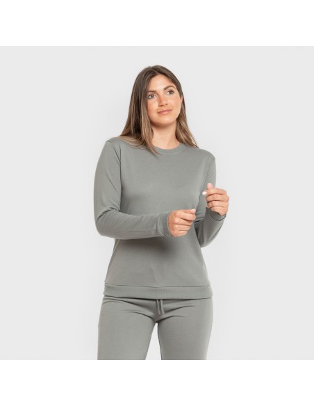 Sudadera basica deportiva mujer