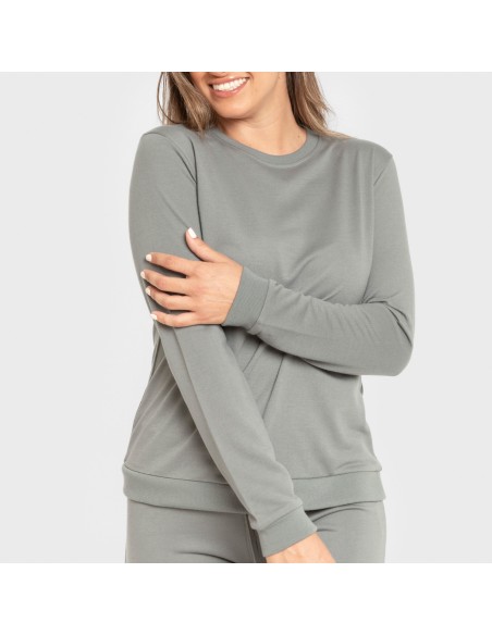 Sudadera basica deportiva mujer